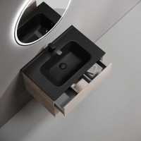 Тумба под раковину Sancos Marmi 1.0 MR1.070EG, 70 см подвесная, цвет дуб галифакс натуральный
