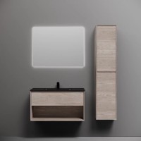 Тумба под раковину Sancos Marmi 1.0 MR1.090EG, 90 см подвесная, цвет дуб галифакс натуральный