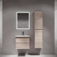Тумба под раковину Sancos Marmi 2.0 MR2.060EG, 60 см, подвесная, цвет дуб галифакс натуральный