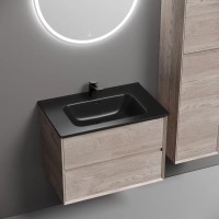 Тумба под раковину Sancos Marmi 2.0 MR2.070EG, 70 см подвесная, цвет дуб галифакс натуральный