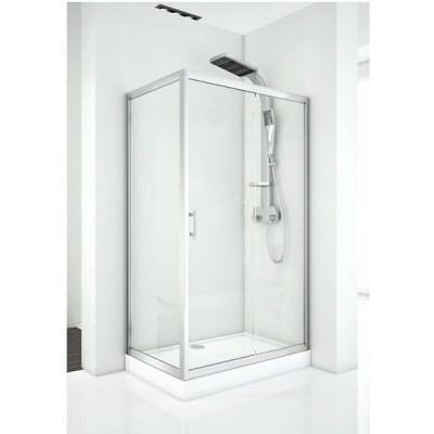 Душевой уголок Aquanet Alfa NAA1131, 160 x 80 x 200 см, стекло прозрачное, профиль хром, 273606