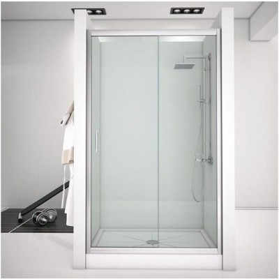 Душевая дверь Aquanet Alfa NAA6121, 130 x 200 см, стекло прозрачное, профиль хром, 273610