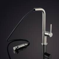 Смеситель Paulmark Neo Ne214419-BS, для кухонной мойки, брашированная сталь