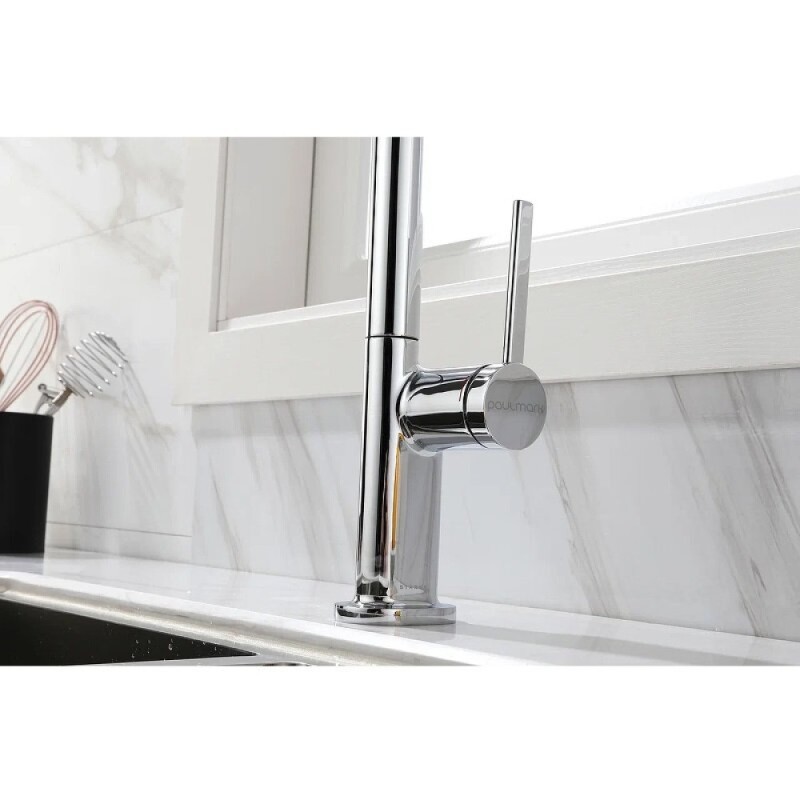 Смеситель Paulmark Neo, для кухонной мойки, цвет хром, Ne214419-CR