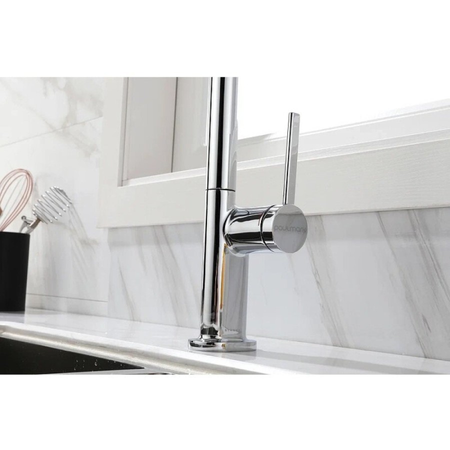 Смеситель Paulmark Neo, для кухонной мойки, цвет хром, Ne214419-CR