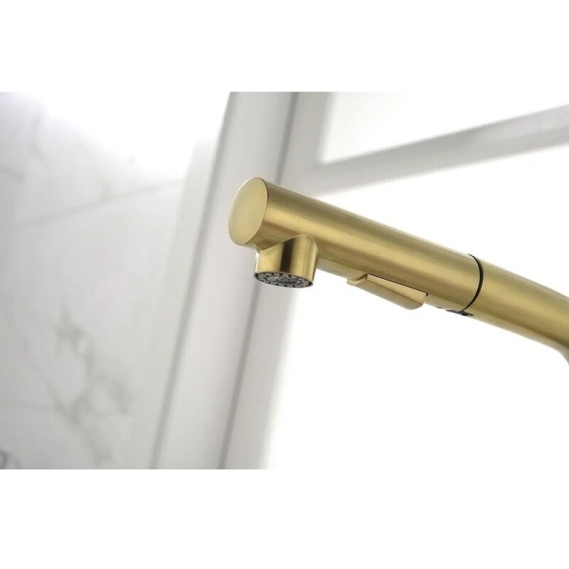 Смеситель Paulmark Neo Ne214419-LG, для кухонной мойки, светлое золото