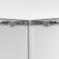 Душевой уголок Niagara Nova NG-6622-34, 80 х 80 см, стекло прозрачное, профиль хром