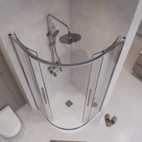 Душевой уголок Niagara Nova NG-6627-34, 100 х 100 см, стекло прозрачное, профиль хром