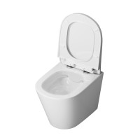Подвесной унитаз Niagara Vista NG-9302, безободковый, с сиденьем микролифт