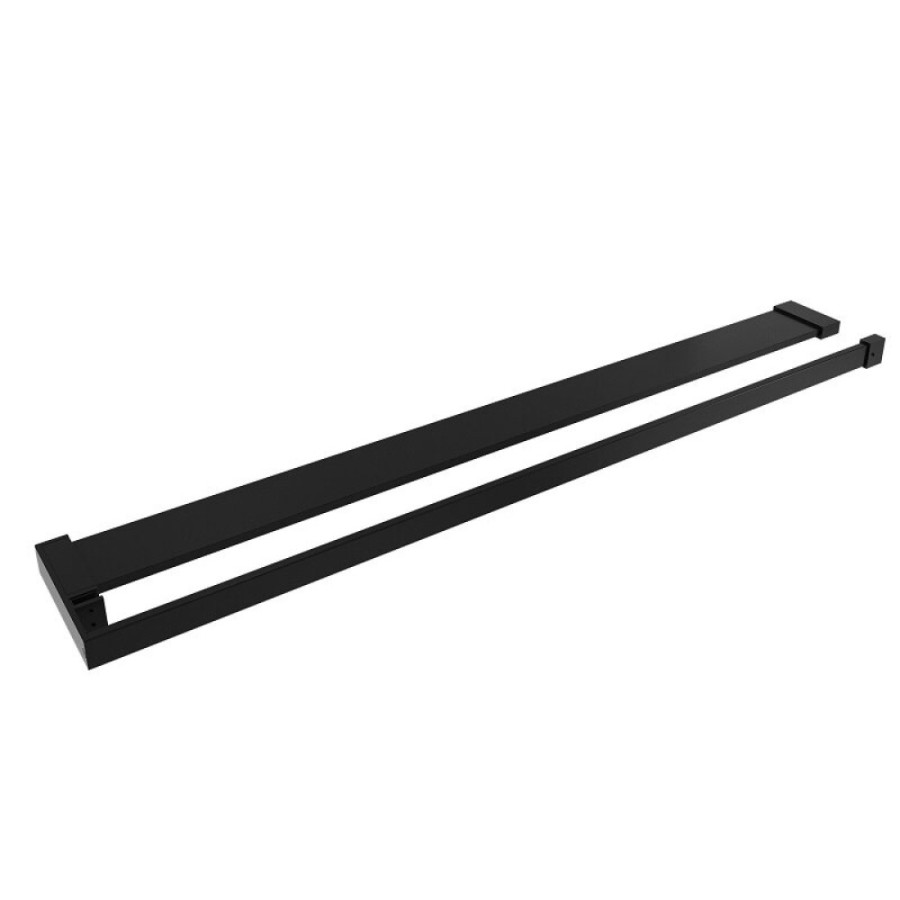 Полка для ванной комнаты Niagara Nova NG1075B, 100 см, черная матовая