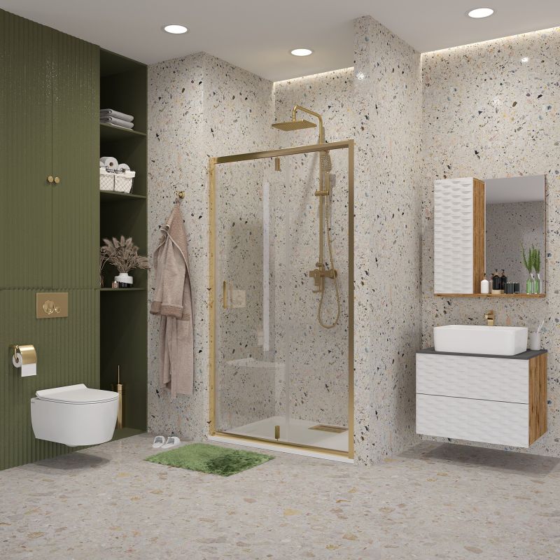 Душевая дверь Niagara NG-43-11AG (110х195) 1 место