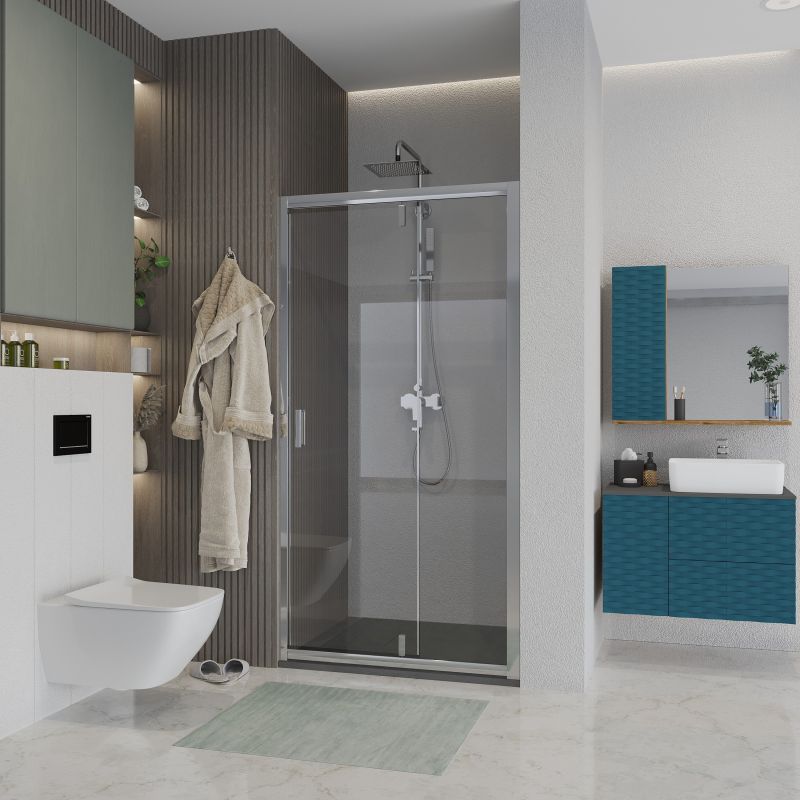 Душевая дверь Niagara NG-63-9A (90х195) 1 место