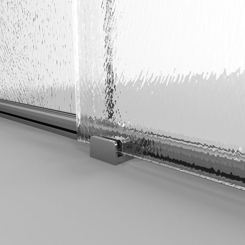 Душевая дверь Niagara NG-65-11CH (110*195) хром, стекло шиншилла, 1 место