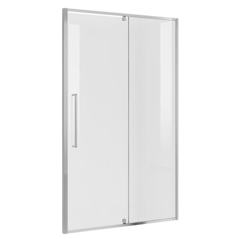 Душевая дверь Niagara NG-66-11A (110*195) хром, стекло прозрачное, 1 место