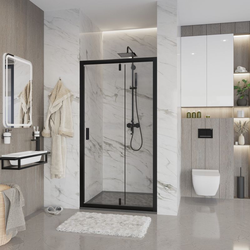 Душевая дверь Niagara NG-83-10AB (100х195) 1 место