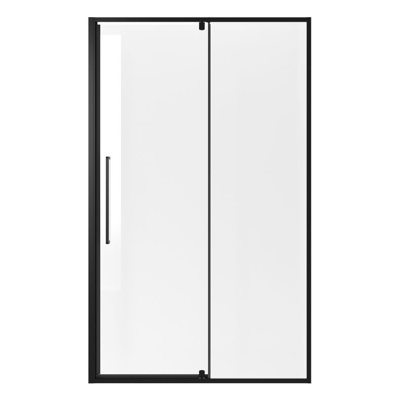Душевая дверь Niagara NG-85-12AB (120*195) черный матовый, стекло прозрачное, 1 место
