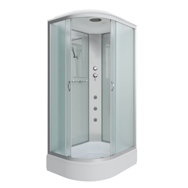 Душевая кабина NIAGARA Classic NG-33984-14RG (900х800х2150) средний поддон (26см) стекло МАТОВОЕ 4 места Душевая кабина NIAGARA Classic NG-33984-14RG (900х800х2150) средний поддон (26см) стекло МАТОВОЕ 4 места