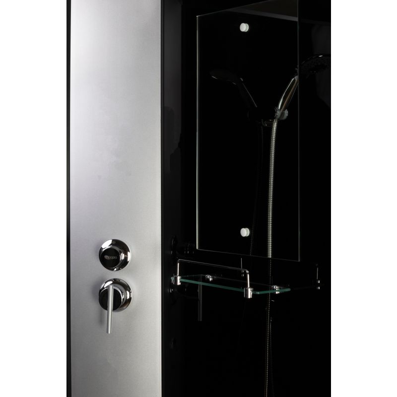 Душевая кабина NIAGARA Classic NG-2508-14BKT (900х900х2100-2400) высокий поддон(40см) стекло ТОНИРОВАННОЕ 4 места