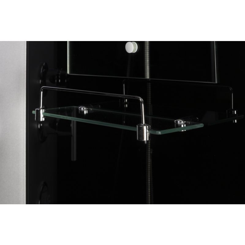 Душевая кабина NIAGARA Classic NG-2509-14BKG (1000х1000х2000) высокий поддон(40см) стекло ТОНИРОВАННОЕ 4 места