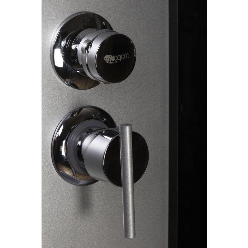 Душевая кабина NIAGARA Classic NG-2509-14G (1000х1000х2150) высокий поддон(40см) стекло ТОНИРОВАННОЕ 4 места