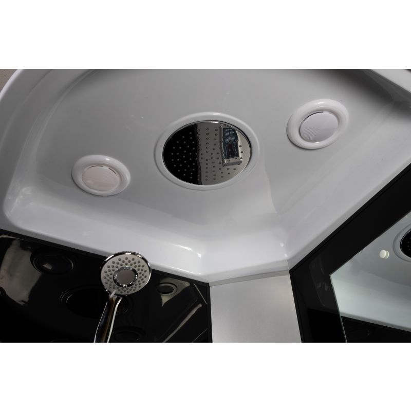 Душевая кабина NIAGARA Classic NG-2510-14LG (1200х800х2150) высокий поддон(40см) стекло ТОНИРОВАННОЕ 4 места