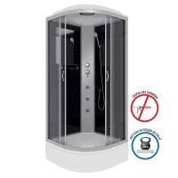 Душевая кабина NIAGARA Classic NG-3501-14G (900х900х2150) средний поддон(26см) стекло ТОНИРОВАННОЕ 4 места