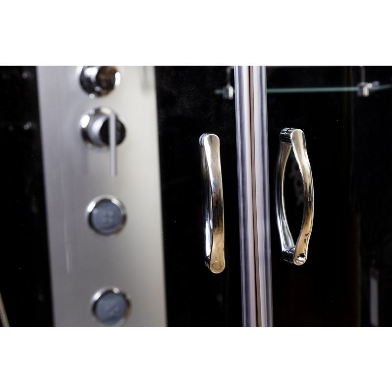 Душевая кабина NIAGARA Classic NG-3502-14BKTG (1000х1000х2100-2400) средний поддон(26см) стекло ТОНИРОВАННОЕ 4 места