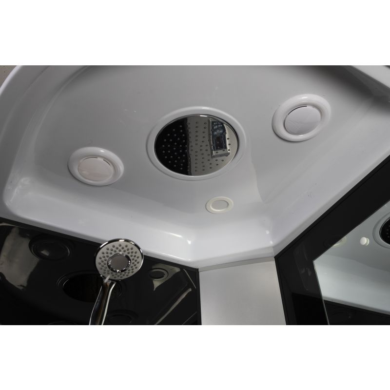 Душевая кабина NIAGARA Classic NG-3502-14F (1000х1000х2150) средний поддон(26см) стекло ТОНИРОВАННОЕ 4 места