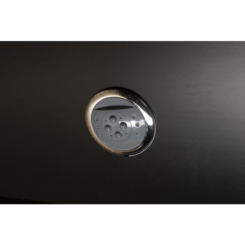 Душевая кабина NIAGARA Classic NG-6701-14BKTG (900х900х2100-2400) средний поддон(26см) стекло ПРОЗРАЧНОЕ черные профиля 4 места