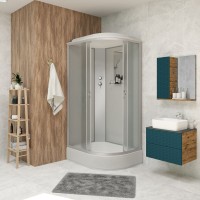 Душевая кабина NIAGARA Classic NG-33094-14L (1000х900х2150) средний поддон (26см) стекло МАТОВОЕ 4 места