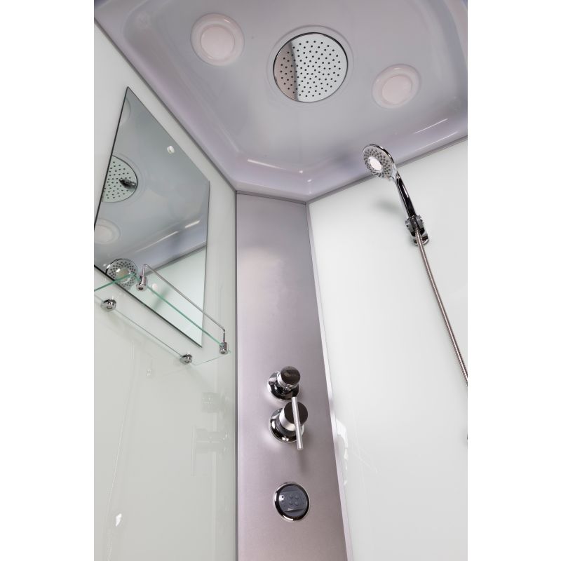 Душевая кабина NIAGARA Classic NG-33394-14LG (1300х900х2150) средний поддон (26см) стекло МАТОВОЕ 4 места