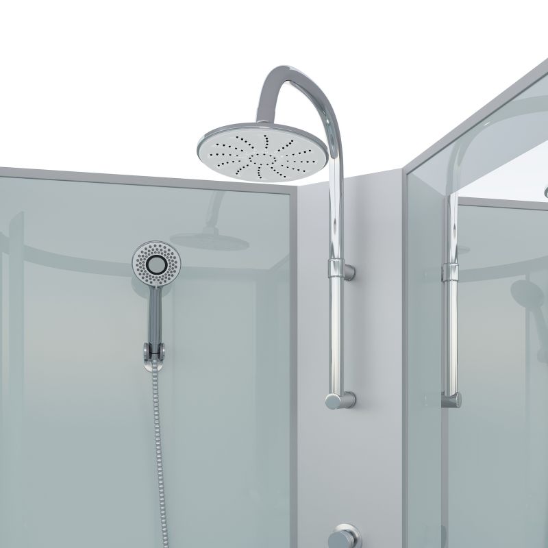 Душевая кабина NIAGARA Classic NG-33394-14RBKT (1300х900х2100-2400) средний поддон (26см) стекло МАТОВОЕ 4 места