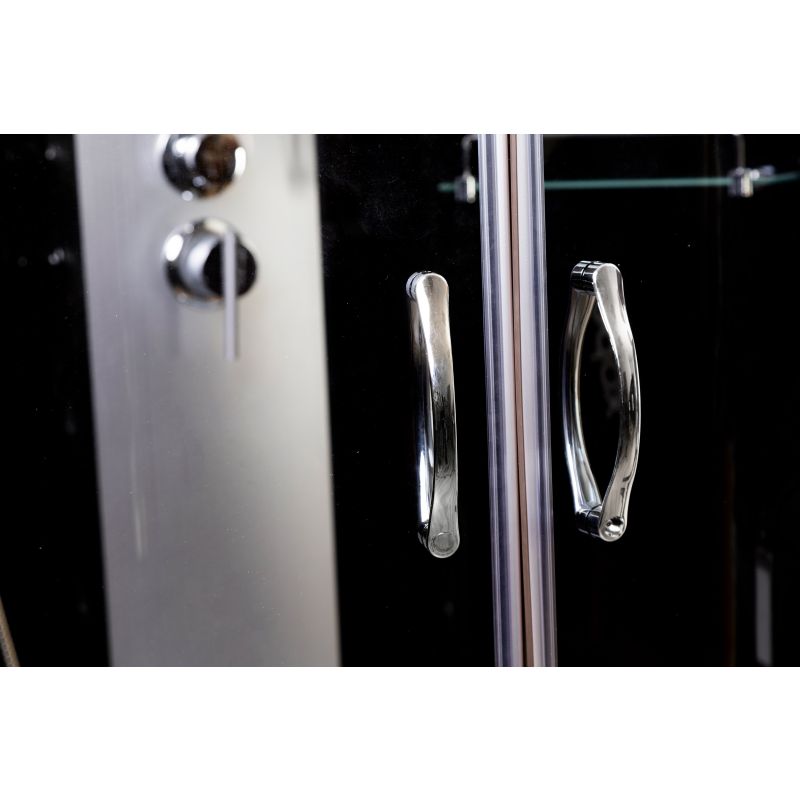 Душевая кабина NIAGARA Classic NG-3512-14L (1200х800х2150) низкий поддон(13см) стекло ТОНИРОВАННОЕ 3 места