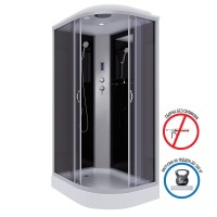 Душевая кабина NIAGARA Classic NG-3512-14LP (1200х800х2150) низкий поддон(13см) стекло ТОНИРОВАННОЕ 3 места