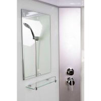 Душевая кабина NIAGARA Classic NG-1108-14 (900х900х2150) средний поддон(26см) стекло МАТОВОЕ 4 места с полкой