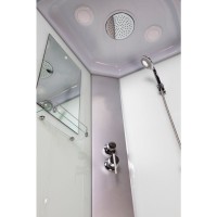Душевая кабина NIAGARA Classic NG-1108-14 (900х900х2150) средний поддон(26см) стекло МАТОВОЕ 4 места с полкой