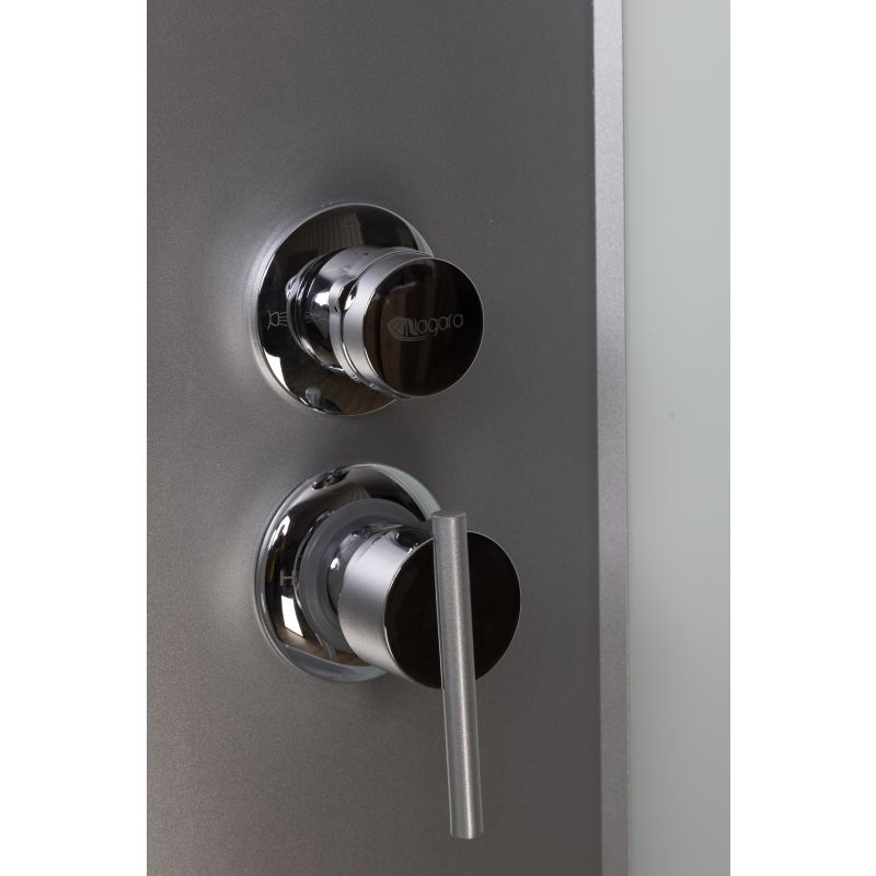 Душевая кабина NIAGARA Classic NG-33984-14QBKG (900х800х2000) средний поддон (26см) стекло МАТОВОЕ 4 места