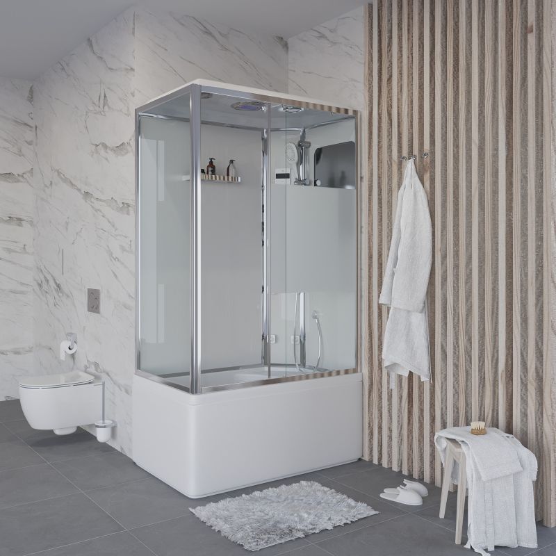 Душевая кабина NIAGARA ULTRA NG-307-01R (1200х800х2200) высокий поддон(50см) 4 места