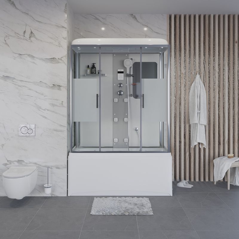 Душевая кабина NIAGARA ULTRA NG-3150-01 (1500х700х2200) высокий поддон(56см) 4 места