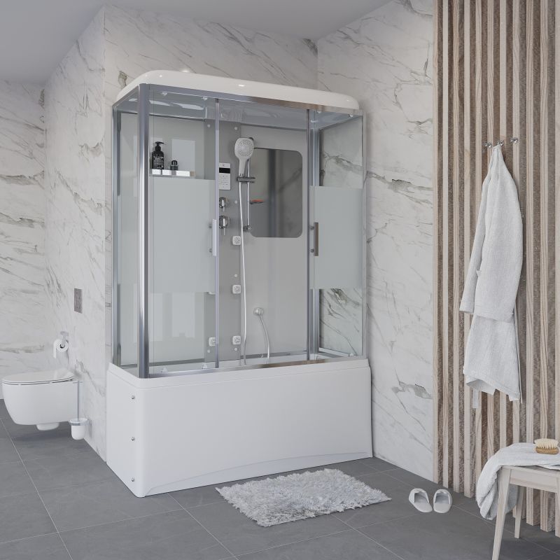 Душевая кабина NIAGARA ULTRA NG-3170-01 (1700х750х2200) высокий поддон(56см) 4 места