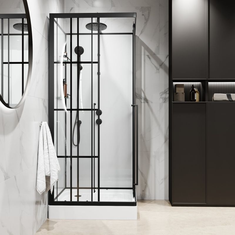 Душевая кабина Niagara Standart ST100/15QR/KL/BKT (1000х1000х2250) 3 места