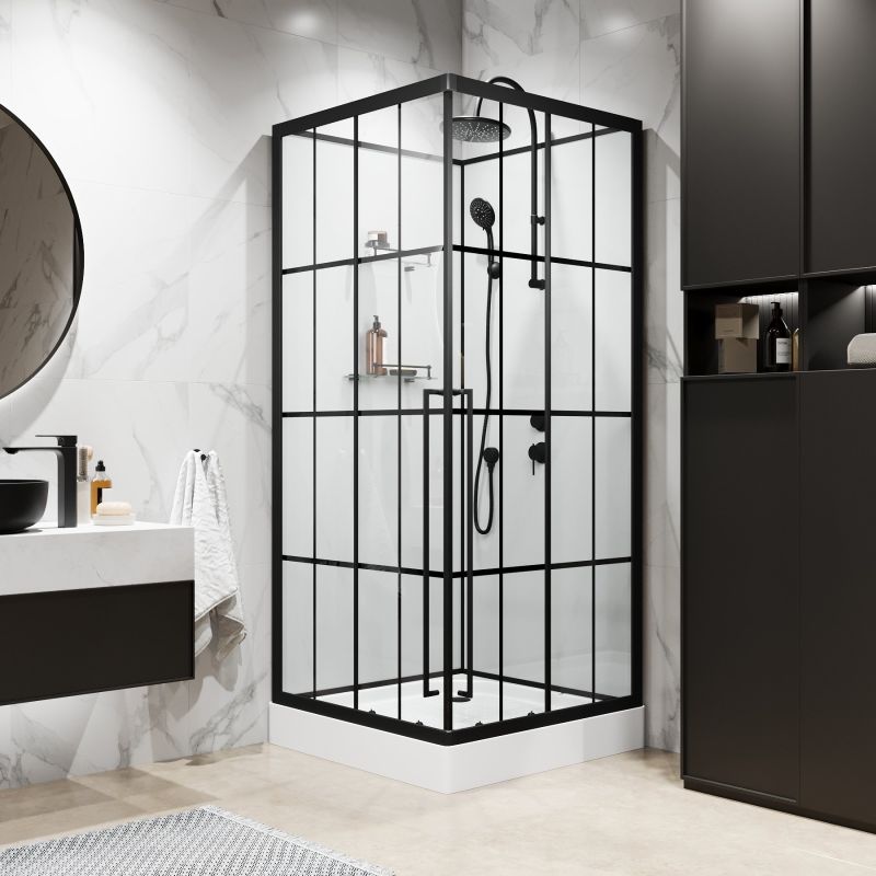 Душевая кабина Niagara Standart ST90/15QR/KL/BKT (900х900х2250) 3 места