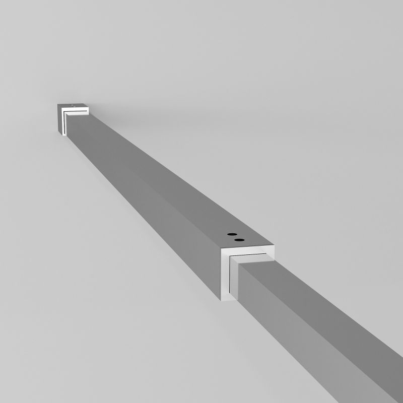 Душевая перегородка Niagara NG-660-12 (120*195) хром, стекло прозрачное с рисунком, 1 место