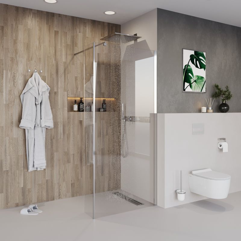 Душевая перегородка Niagara NG-664-12 (120x195), 1 место