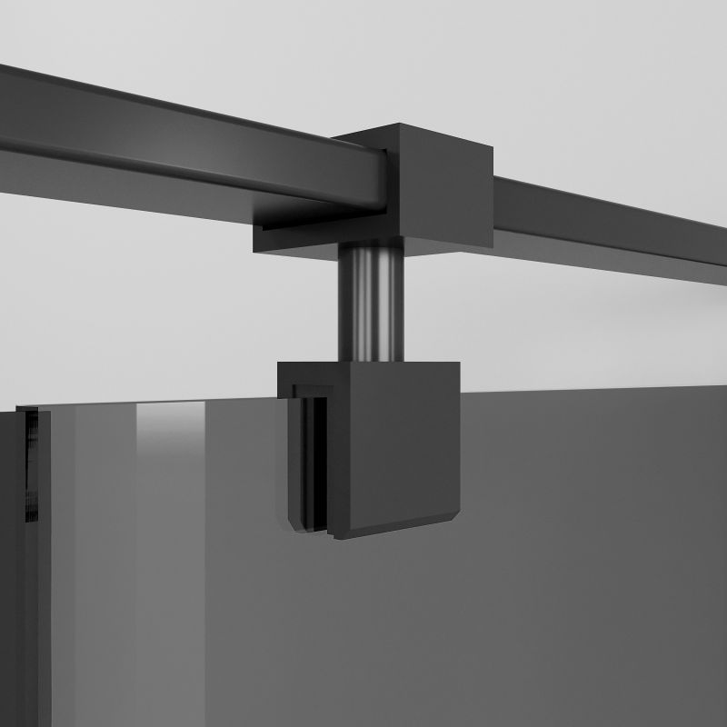 Душевой уголок Niagara NG-2831-34BLACK (90*90*195) квадрат, распашная, черный матовый, стекло тонирован,1 м