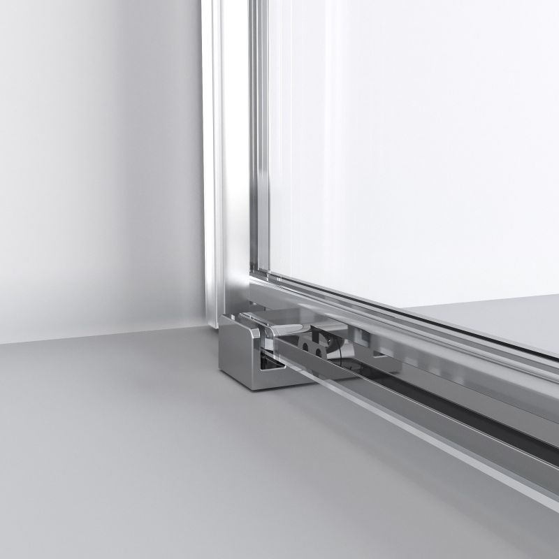 Душевой уголок Niagara NG-6622-34 (80*80*195) квадрат, раздвижная, хром, стекло прозрачное, 1 место