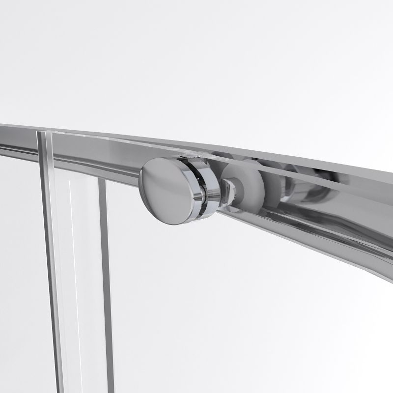 Душевой уголок Niagara NG-6626-34 (90*90*195) полукруг, раздвижная, хром, стекло прозрачное, 1 место