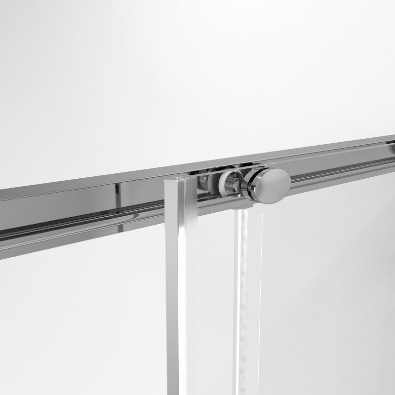 Душевой уголок Niagara NG-6628-34 (80*80*195) квадрат, раздвижная, хром, стекло прозрачное,1 место