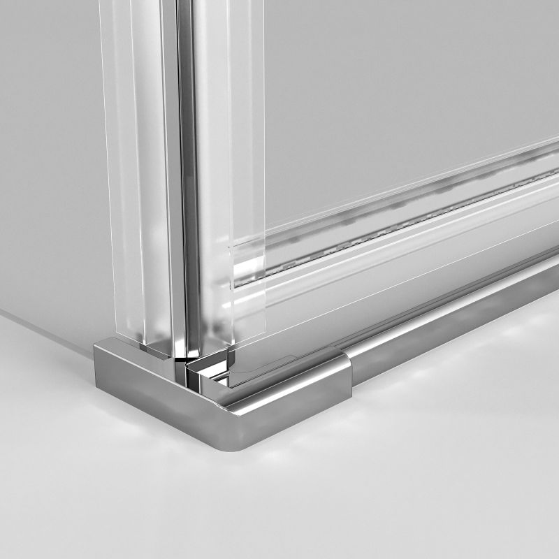 Душевой уголок Niagara NG-6632-34 (100*100*195) квадрат, распашная, хром, стекло прозрачное,1 место