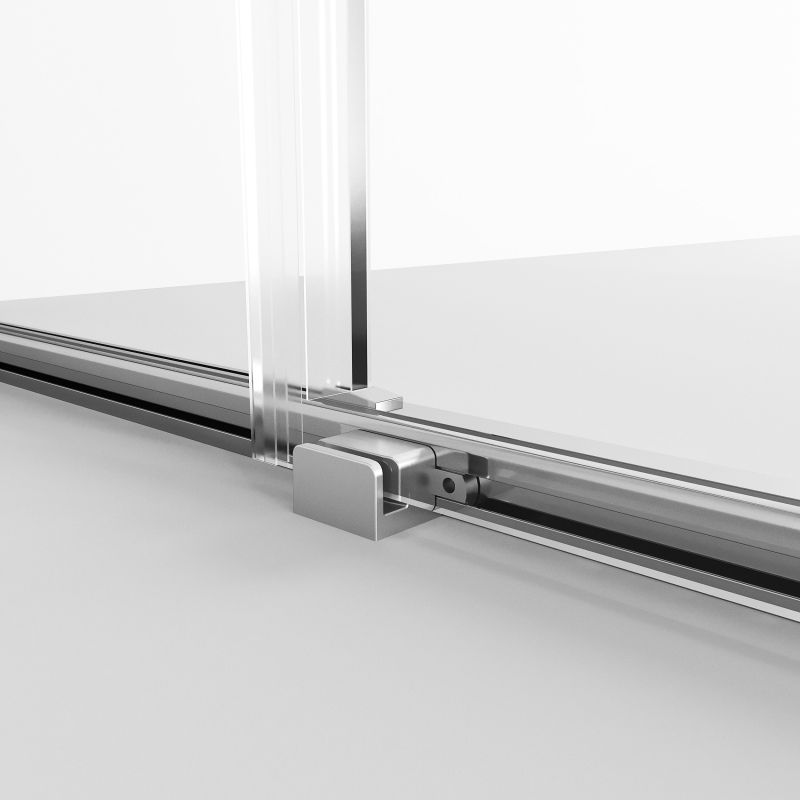 Душевой уголок Niagara NG-64-9A-A100-34 (90*100*195) прямоугольник,раздвижная,хром,стекло прозрачное,2места